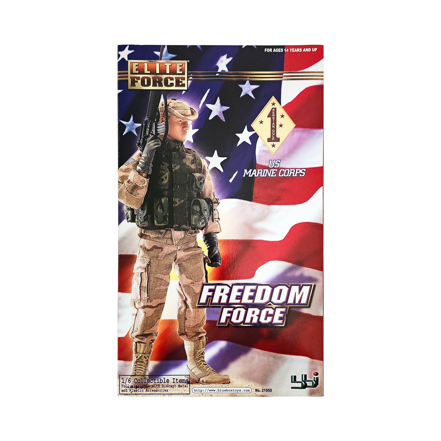 Elite Force US Marine Corps (Persian Gulf) Freedom Force 12-Inch Action Figure