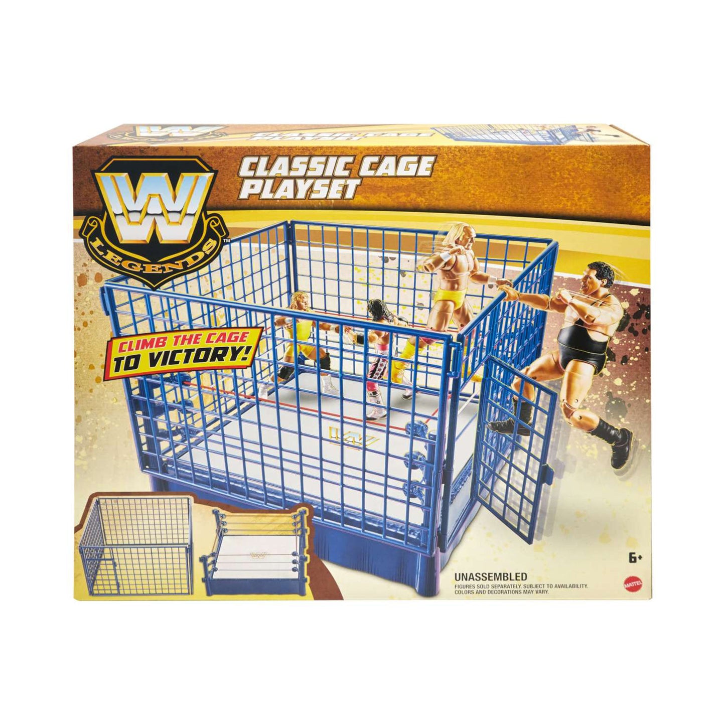 WWE Legends Elite Collection Classic Cage Playset