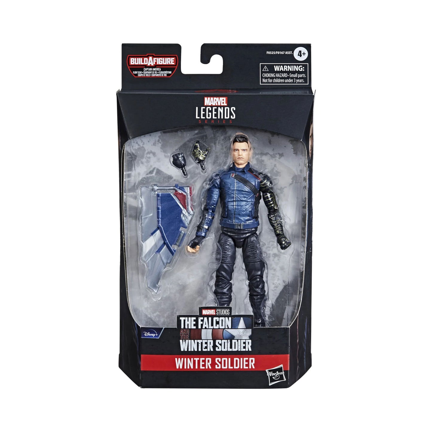 Marvel Legends Captain America Flight Gear Series Winter Soldier 6-Inch Action Figure