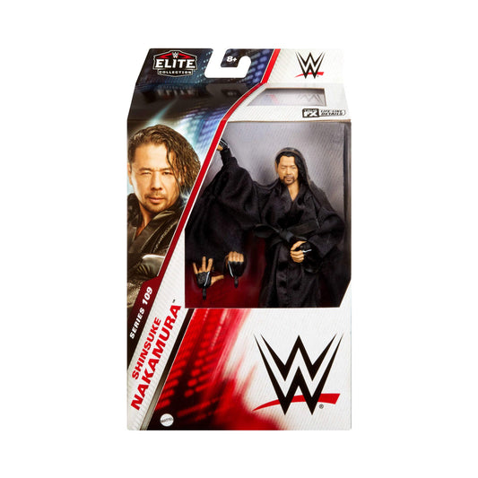 WWE Elite Collection Series 109 Shinsuke Nakamura (White Stripes) Action Figure