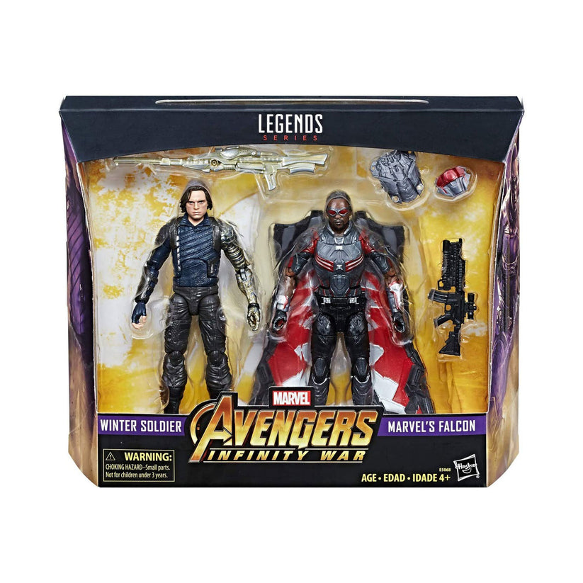 Marvel Legends Winter Soldier - Falcon 2 Pack da - 1234853721 Marvel Legends Winter Soldier - Falcon 2 Pack da - 1234853721