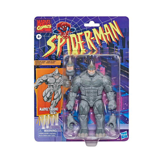 Spider-Man Retro Collection Rhino 6-Inch Scale Action Figure