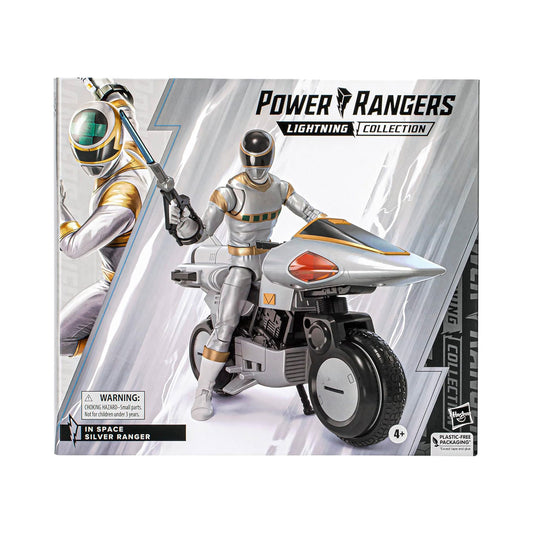 Power Rangers Lightning Collection In Space Silver Ranger 6-Inch Action Figure and Vehicle