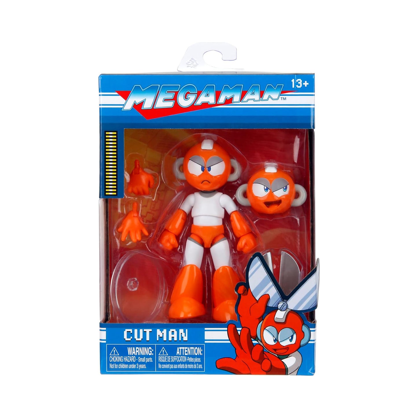 Mega Man Series 2 Cut Man 1:12 Scale Action Figure