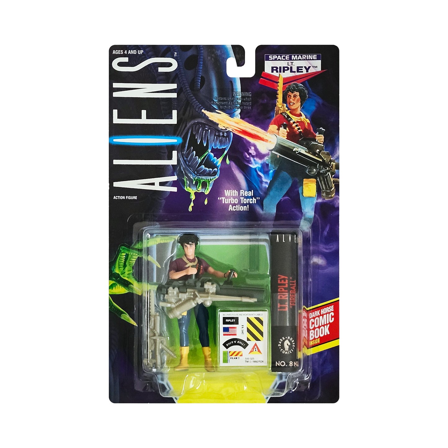 Aliens Space Marine Lt. Ripley 4.5-Inch Action Figure, 1992