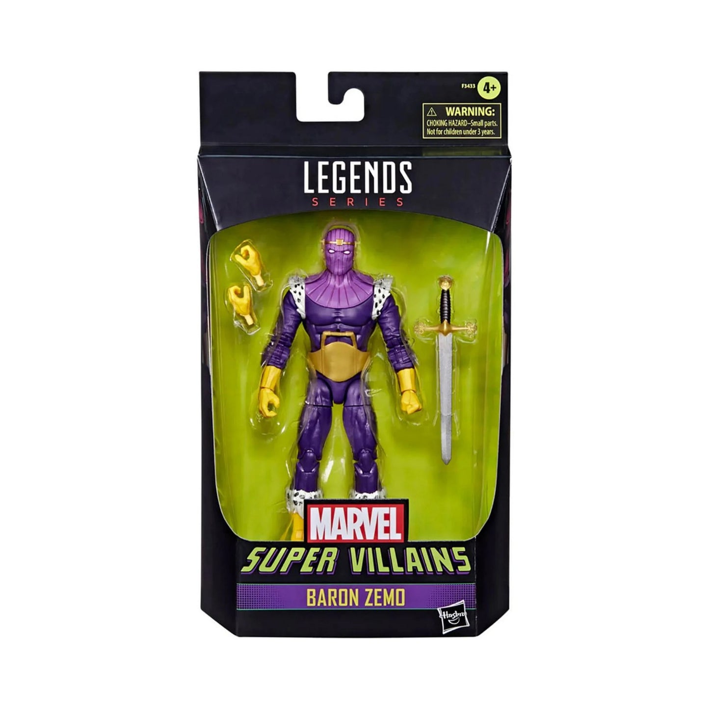 Marvel Legends Exclusive Baron Zemo 6-Inch Action Figure