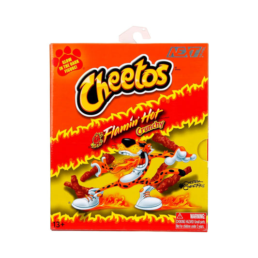 Cheetos Chester Cheetah Flamin' Hot Glow-in-the-Dark Exclusive 6-Inch Scale Action Figure