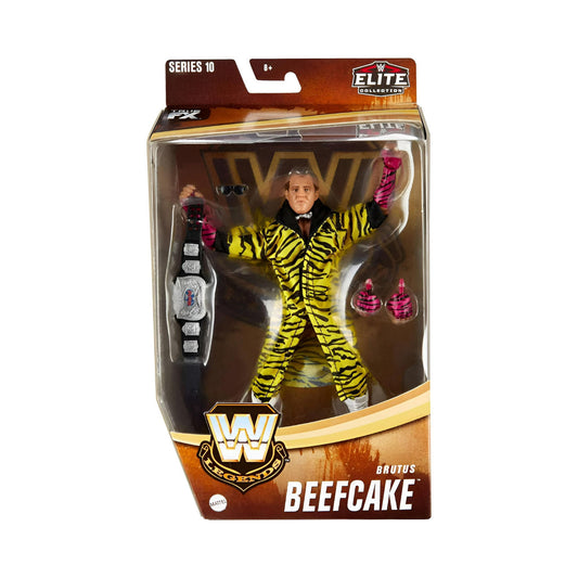 WWE Legends Elite Collection Series 10 Brutus Beefcake (Yellow Pants) Exclusive Action Figure