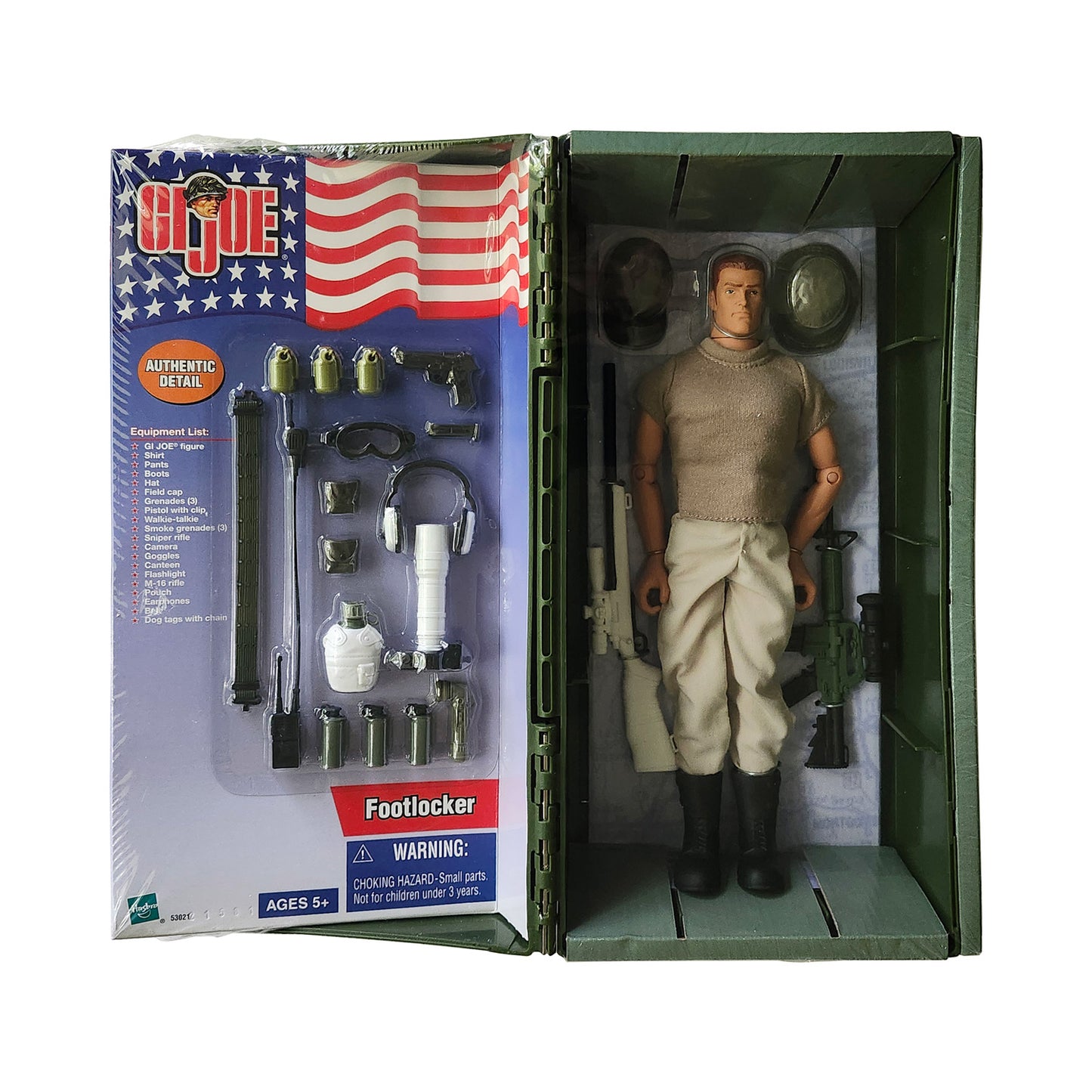 G.I. Joe Footlocker Exclusive 12-Inch Action Figure Set (2002)