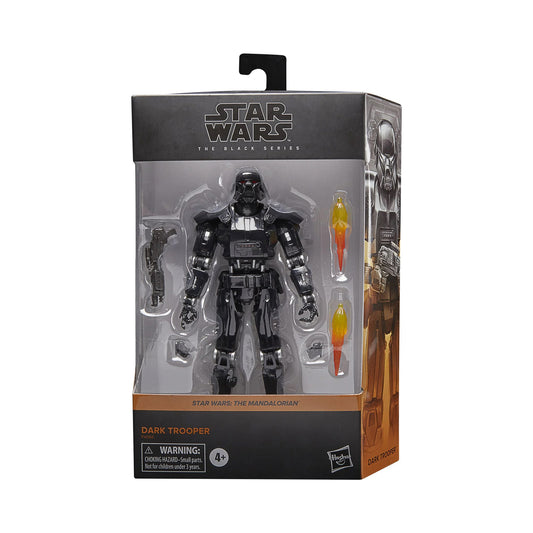 Star Wars: The Black Series Deluxe Dark Trooper 6-Inch Action Figure from Star Wars: the Mandalorian
