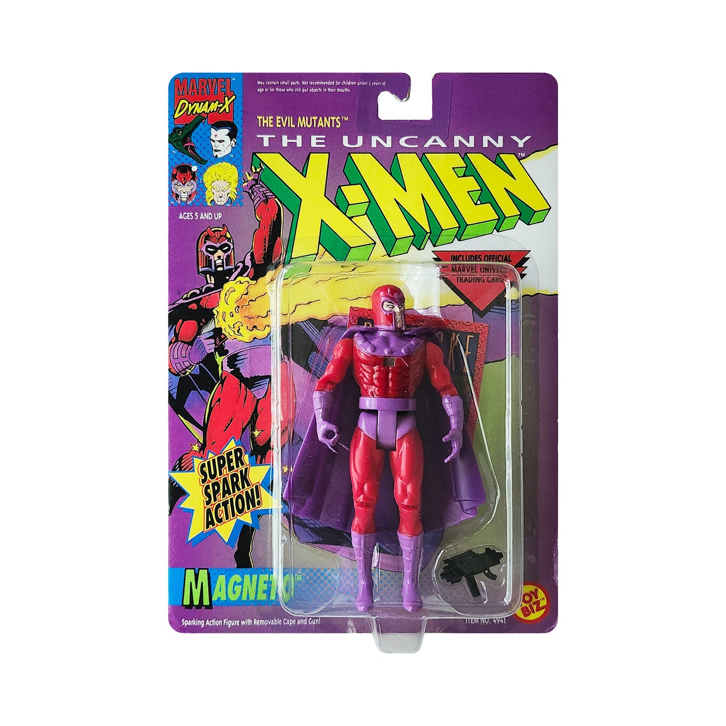 X-Men Magneto with Super Spark Action 5-Inch Action Figure, 1992