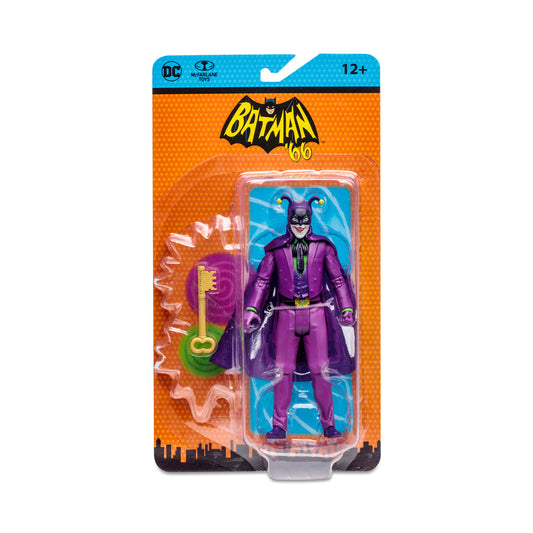 DC Retro Batman '66 The Joker (Comic) 6-Inch Action Figure