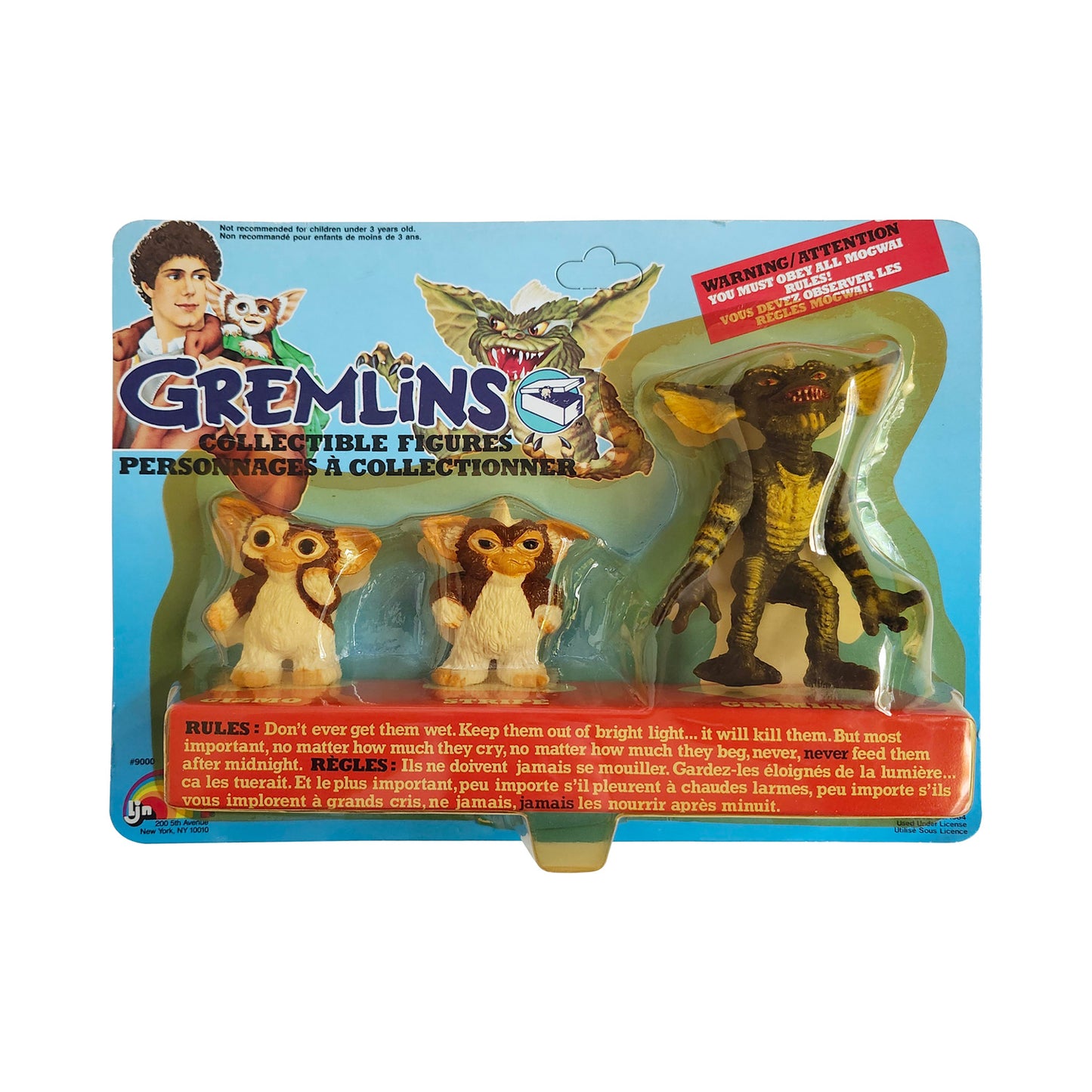 LJN Gremlins Collectible Figures Set, 1984