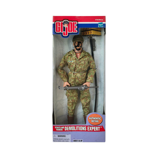 G.I. Joe Scouts and Raiders Demolitions Expert (Caucasian) 12-Inch Action Figure (Boxed)