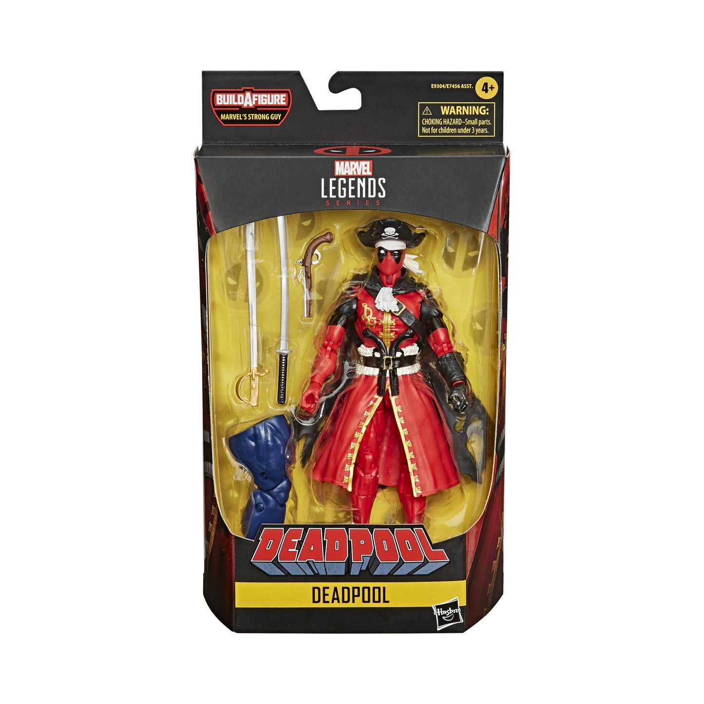 Marvel Legends Marvel's Strong Guy Series Pirate Deadpool 6-Inch Action Figure