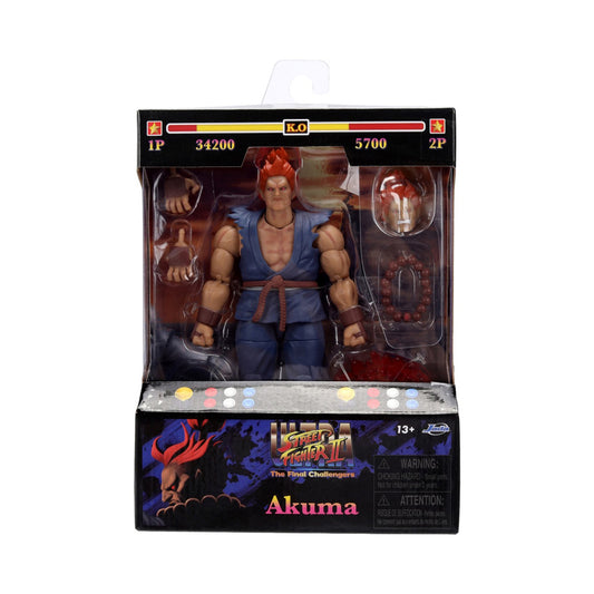 Ultra Street Fighter II Series 4 Akuma 6-Inch Action Figure