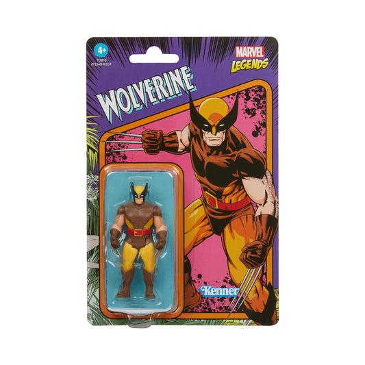 Marvel Legends Retro Series Wolverine (Brown Costume) 3.75-Inch Action Figure