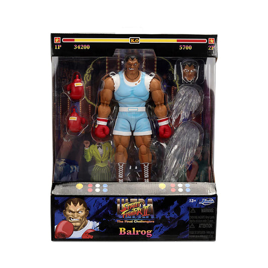 Ultra Street Fighter II Deluxe Balrog 6-Inch Action Figure