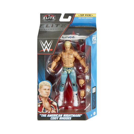 WWE Elite Collection Top Picks 2023 "The American Nightmare" Cody Rhodes Action Figure