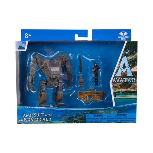 Avatar: World of Pandora AMP Suit with RDA Driver Medium Deluxe Figure