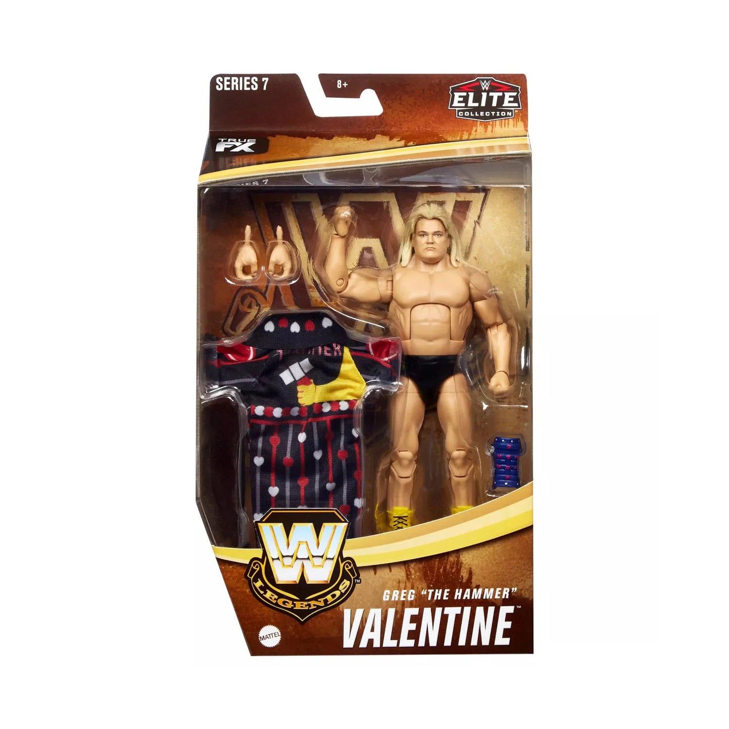 WWE Legends Elite Collection Series 7 Greg "The Hammer" Valentine (Black Trunks) Exclusive Action Figure
