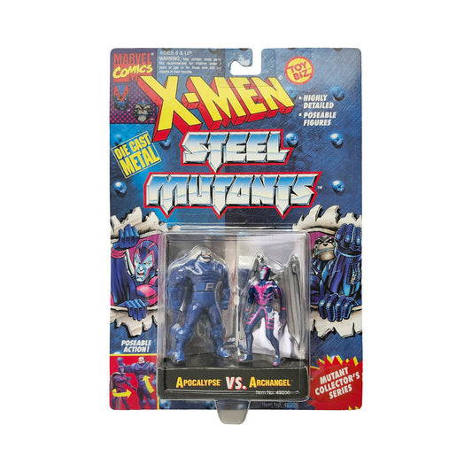 X-Men Steel Mutants Apocalypse vs. Archangel Die Cast Action Figure 2-Pack