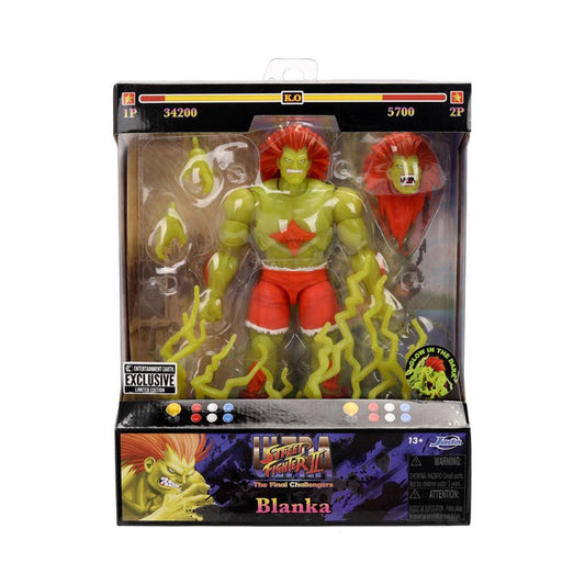 Ultra Street Fighter II Glow in the Dark Deluxe Blanka Exclusive 6-Inch Action Figure