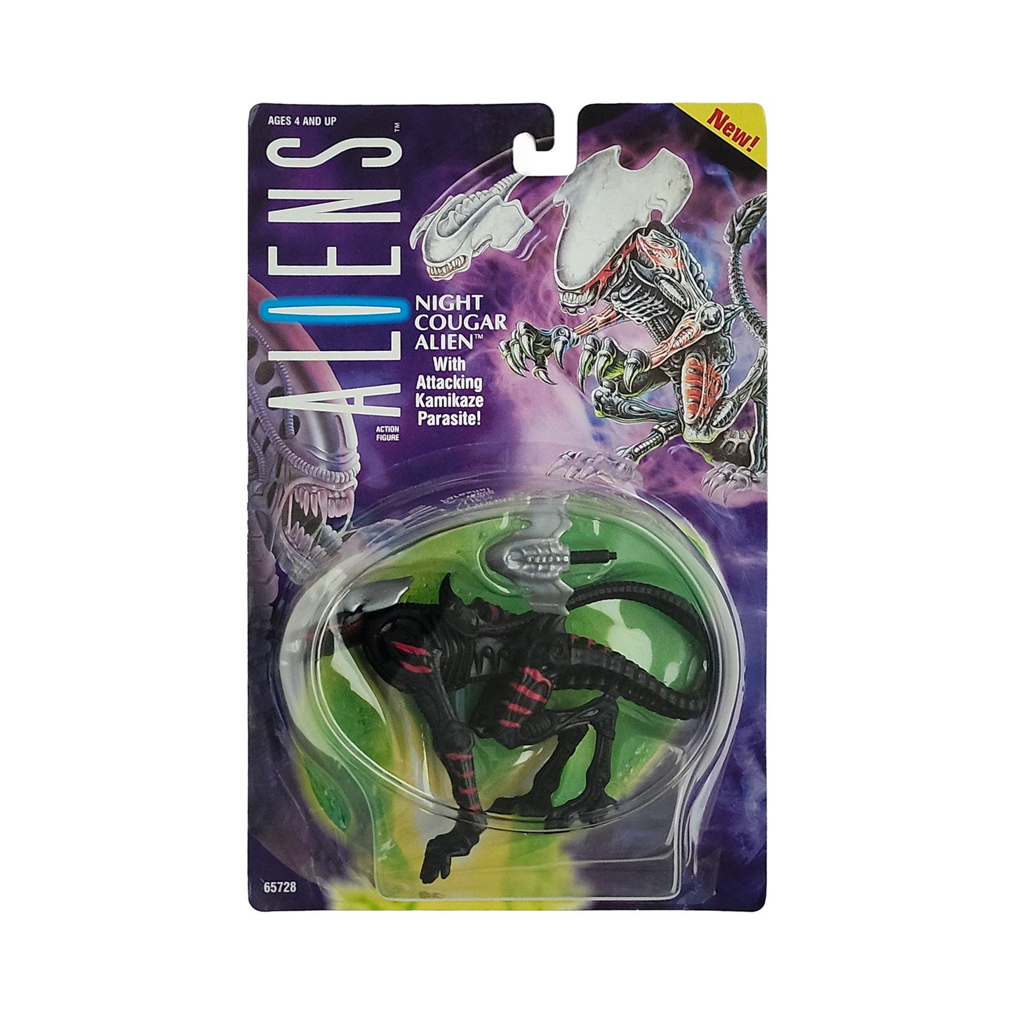 Aliens Night Cougar Alien Action Figure, 1994