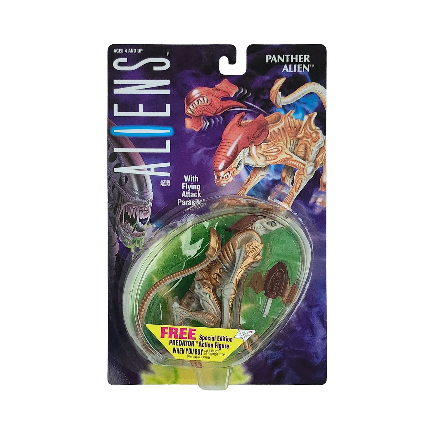 Aliens Panther Alien Action Figure, 1993