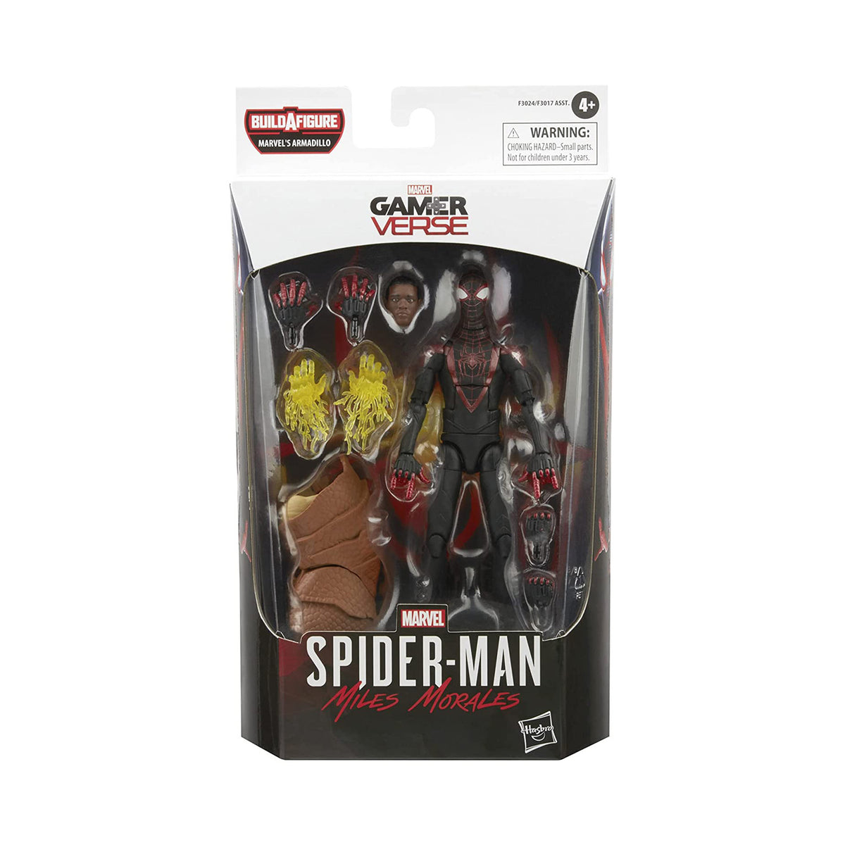 Marvel Legends Armadillo Series Gamerverse Miles Morales (Insomniac) 6-Inch Action Figure