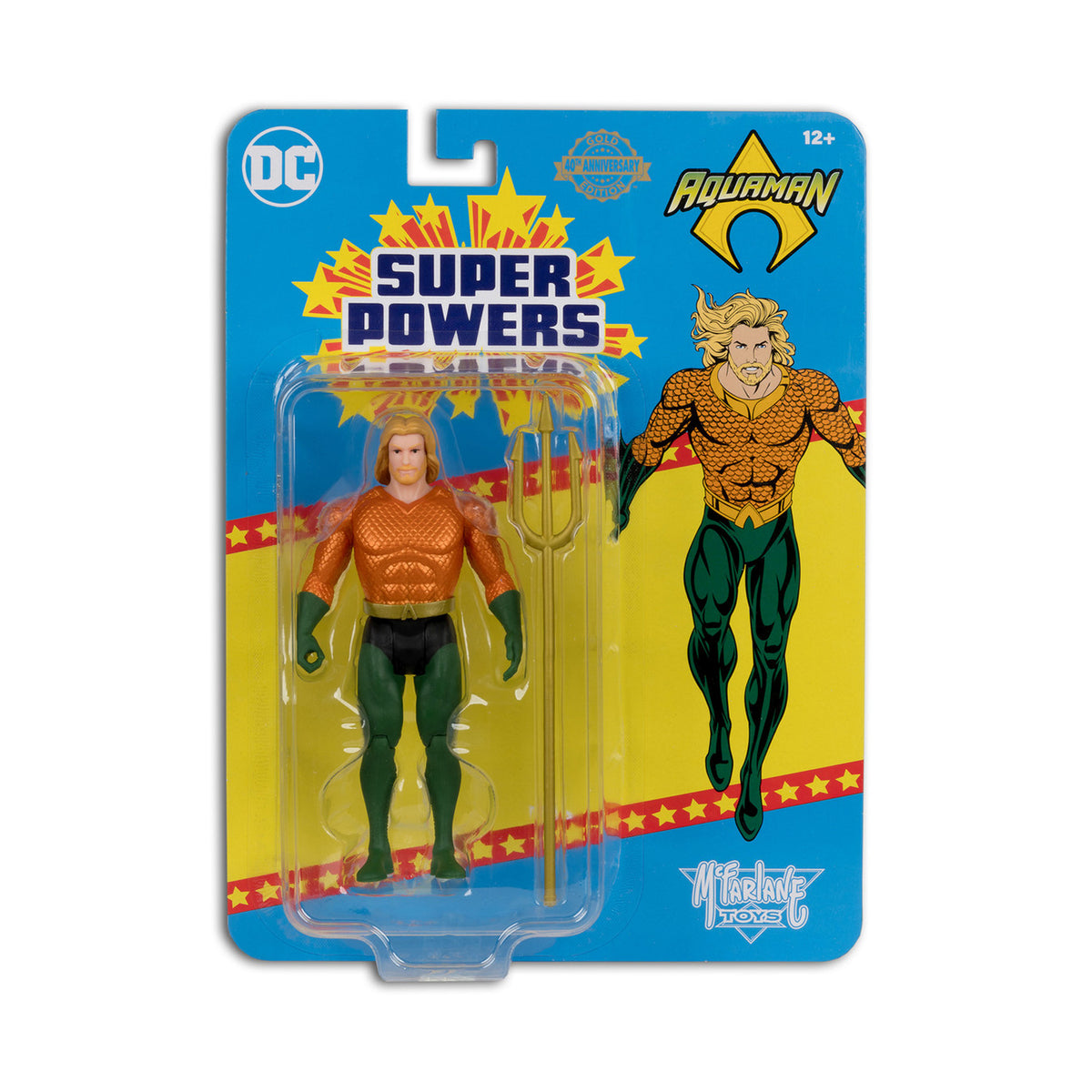 DC Super Powers Aquaman Gold Edition 4.5-Inch Action Figure