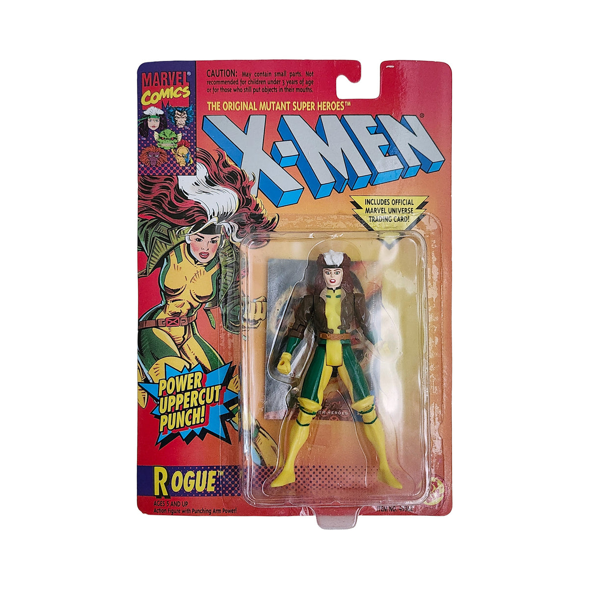 X-Men Rogue with Power Uppercut Punch 5-Inch Action Figure, 1994