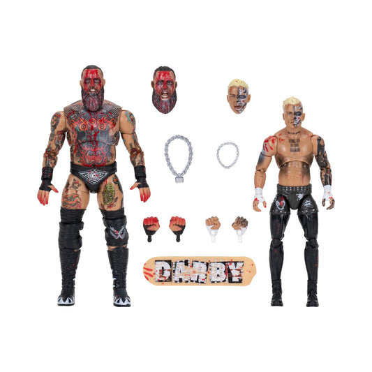 AEW Unrivaled Collection Blood & Guts Series Last Man Stranding Exclusive Action Figure 2-Pack (Brody King vs. Darby Allin)