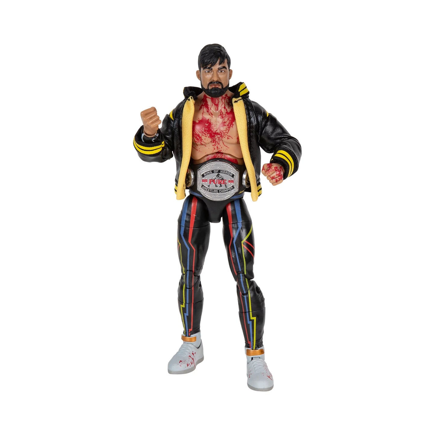 AEW Unrivaled Collection Blood & Guts Series Wheeler Yuta (Forged in Combat) Action Figure