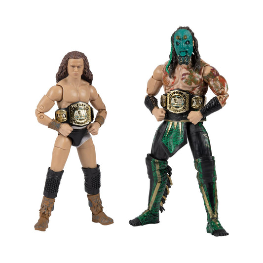 AEW Unrivaled Collection Jurassic Express Tag Team Exclusive 2-Pack (Luchasaurus & Jungle Boy)