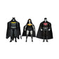 DC Super Powers Gold Label SDCC 2024 Batman, Superman, & Wonder Woman Black & White Accent Edition Action Figure 3-Pack