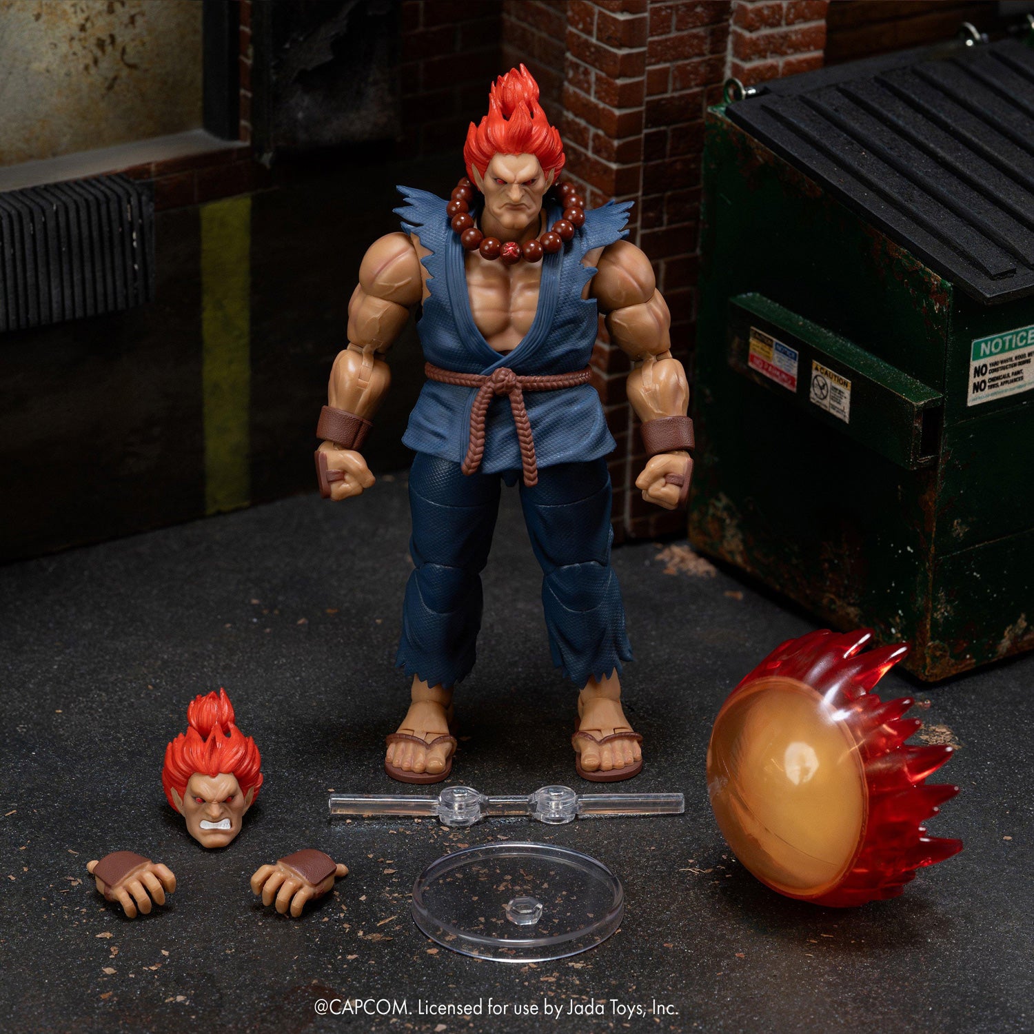 Render de Akuma de Street Fighter png Render de Akuma de Street Fighter png