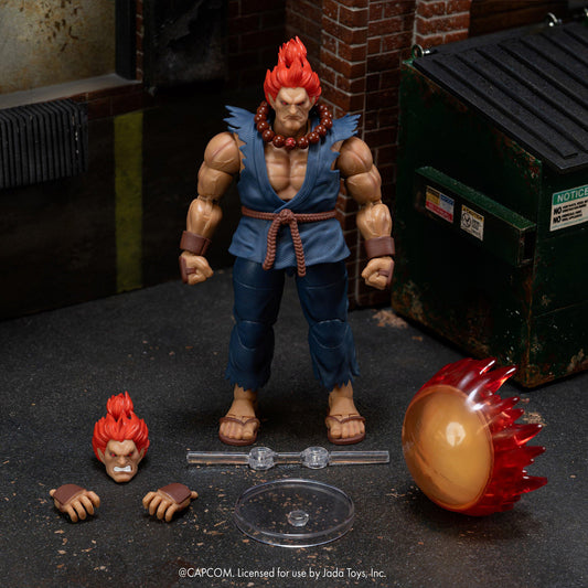 Ultra Street Fighter II Series 4 Akuma 6-Inch Action Figure