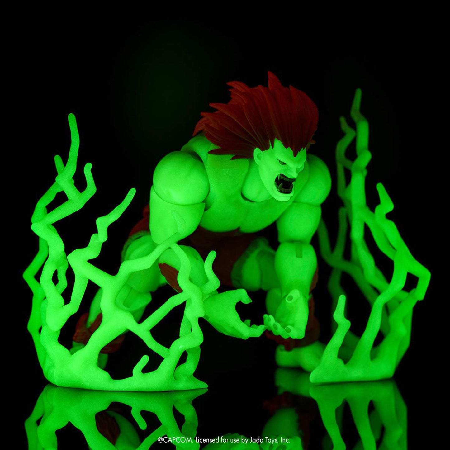 Ultra Street Fighter II Glow in the Dark Deluxe Blanka Exclusive 6-Inch Action Figure