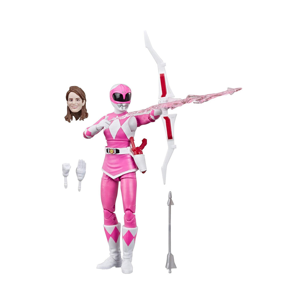Power Rangers Lightning Collection Mighty Morphin Pink Ranger 6-Inch A ...