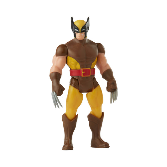 Marvel Legends Retro Series Wolverine (Brown Costume) 3.75-Inch Action Figure