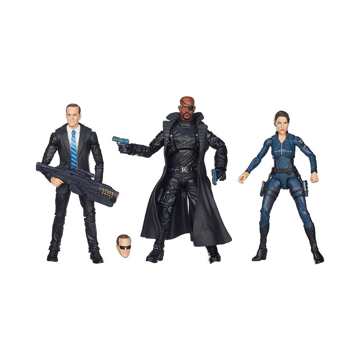 Marvel Legends S.H.I.E.L.D. Exclusive Action Figure 3-Pack (Agent Coulson, Nick Fury, Maria Hill)