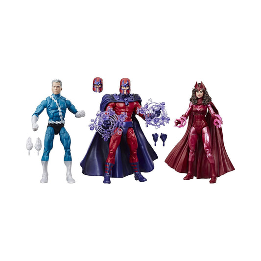 Marvel Legends Family Matters Exclusive Action Figure 3-Pack (Quicksilver, Magneto, Scarlet Witch)