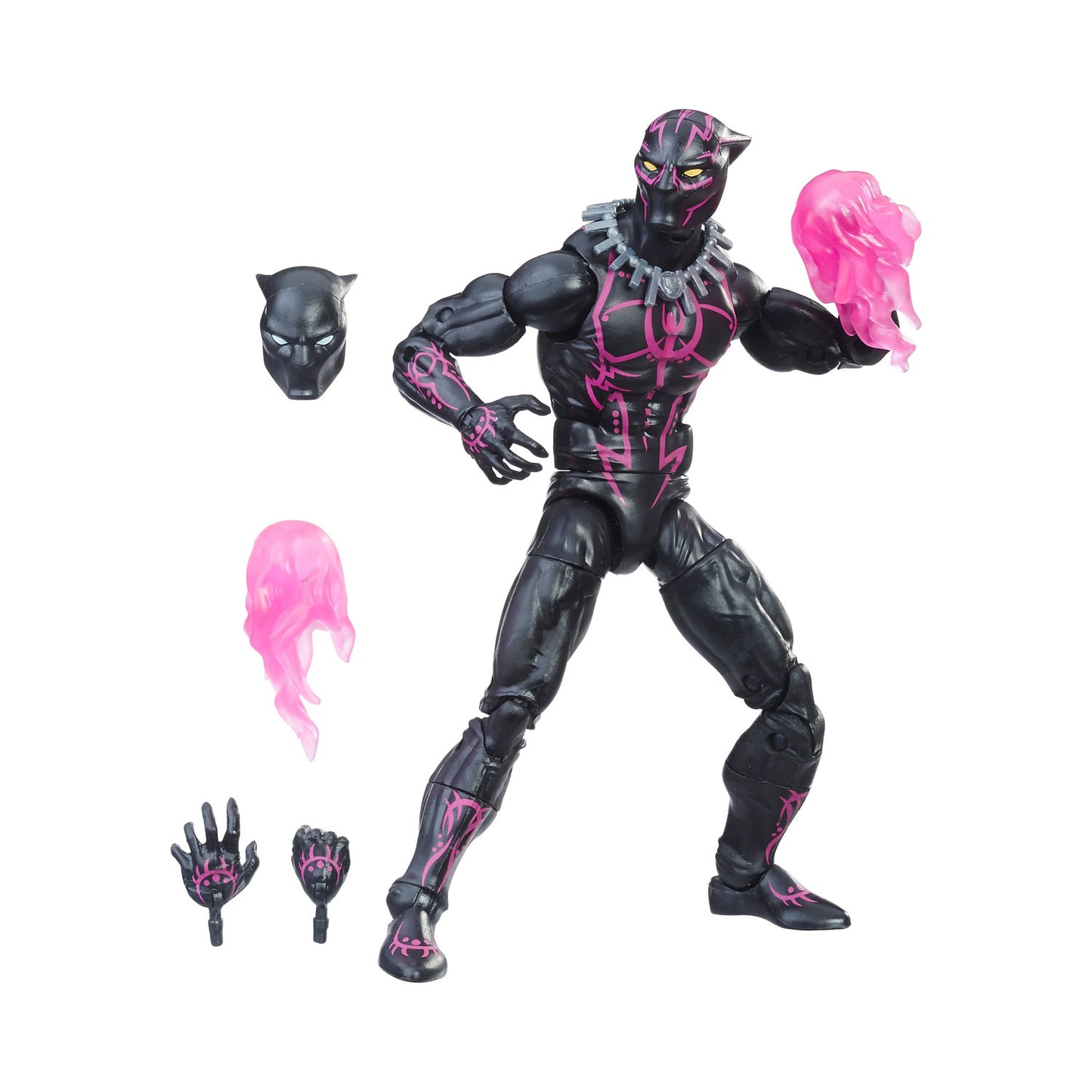 Marvel Legends Pink Vibranium Suit Black Panther Exclusive 6-Inch Action Figure