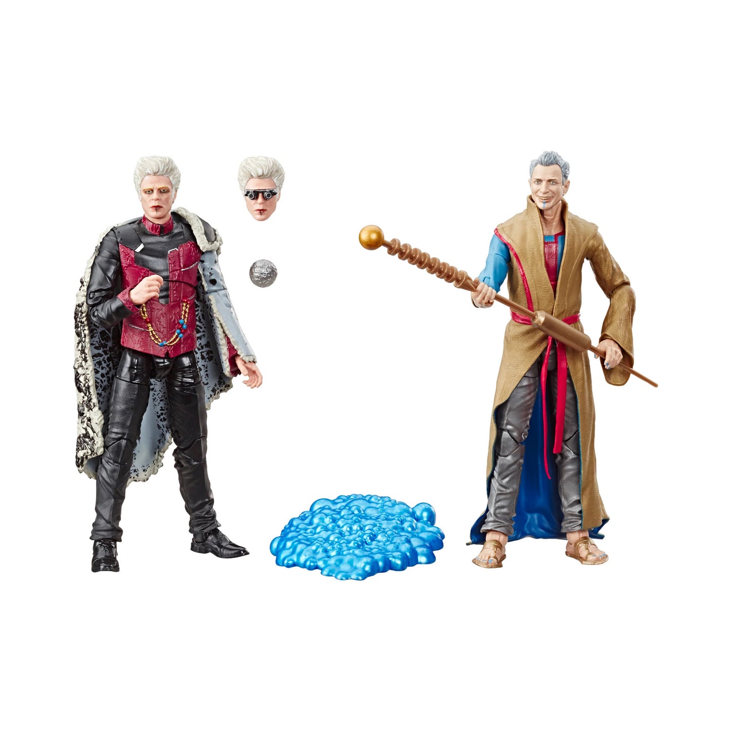 Marvel Legends SDCC 2019 Elders of the Universe Action Figure Set (the Collector and Grandmaster)