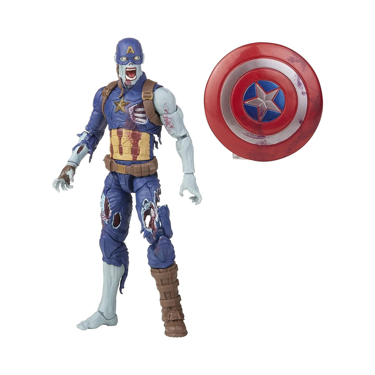 Marvel Legends The Watcher Series Zombie Captain America 6-Inch Action Figure