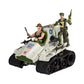 G.I. Joe x Transformers Collaborative Kup Triple T with Sgt. Slaughter and Leatherneck Action Figures