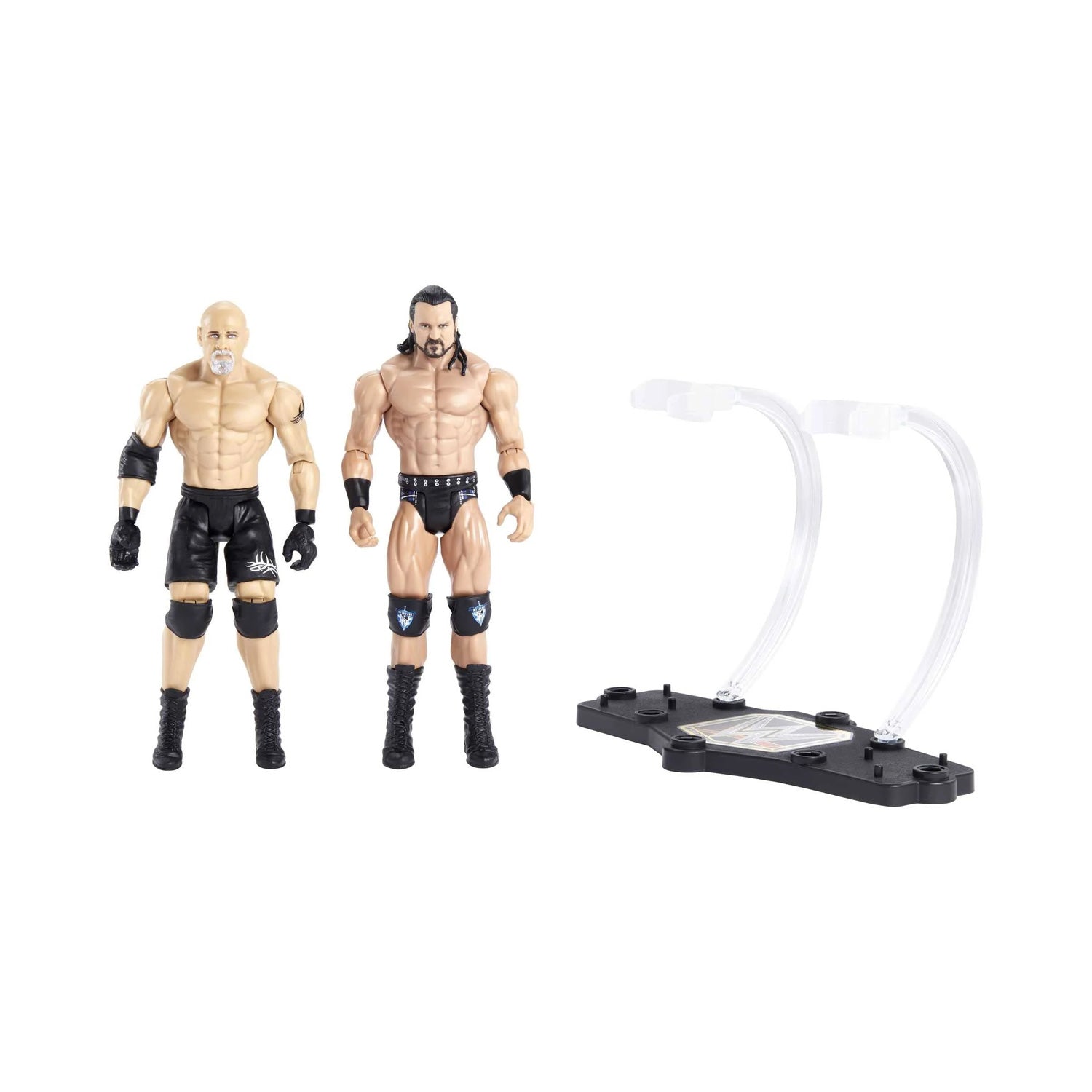 Action Figure WWE Main Event Showdown 2-Pack | Set Jey Uso Vs Drew McIntyre | Serie #23 | Figure 15cm Con Accessori