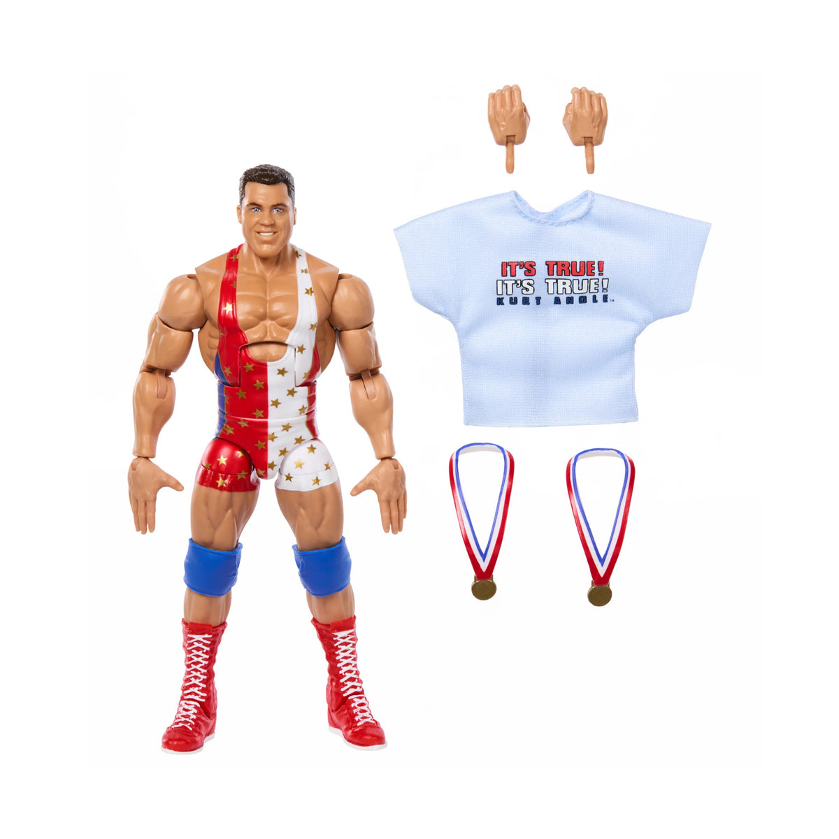 WWE Legends Elite Collection Series 24 Kurt Angle Exclusive Action Figure, Not Mint