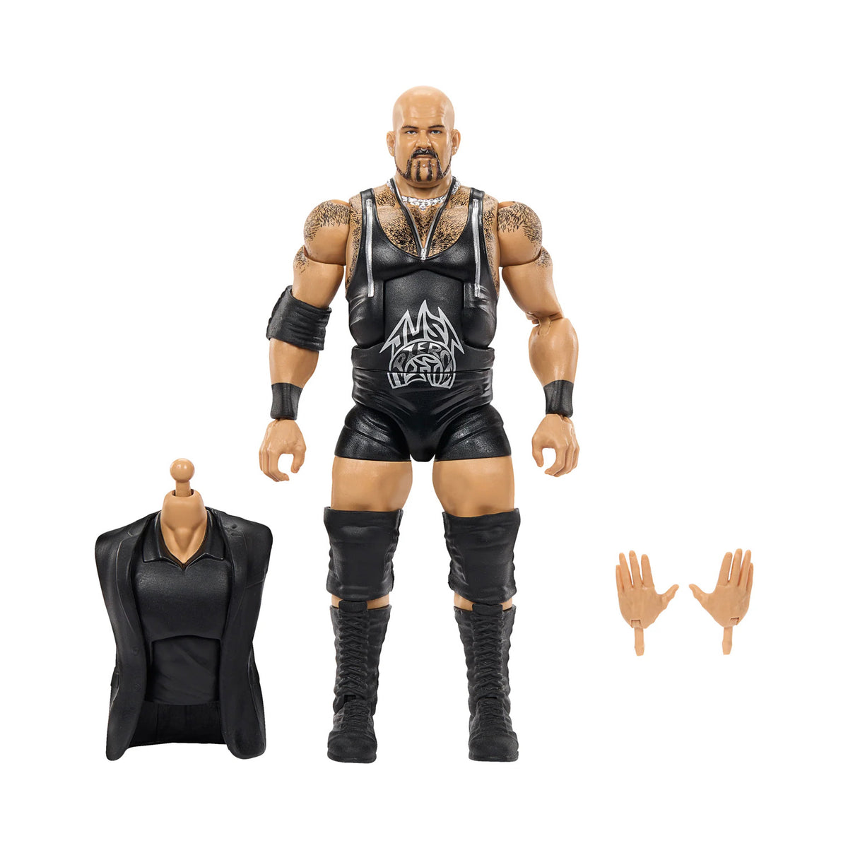 WWE Elite Monday Night War Collection Albert Action Figure and "Trillionaire" Ted DiBiasi Build-A-Figure Piece, Not Mint